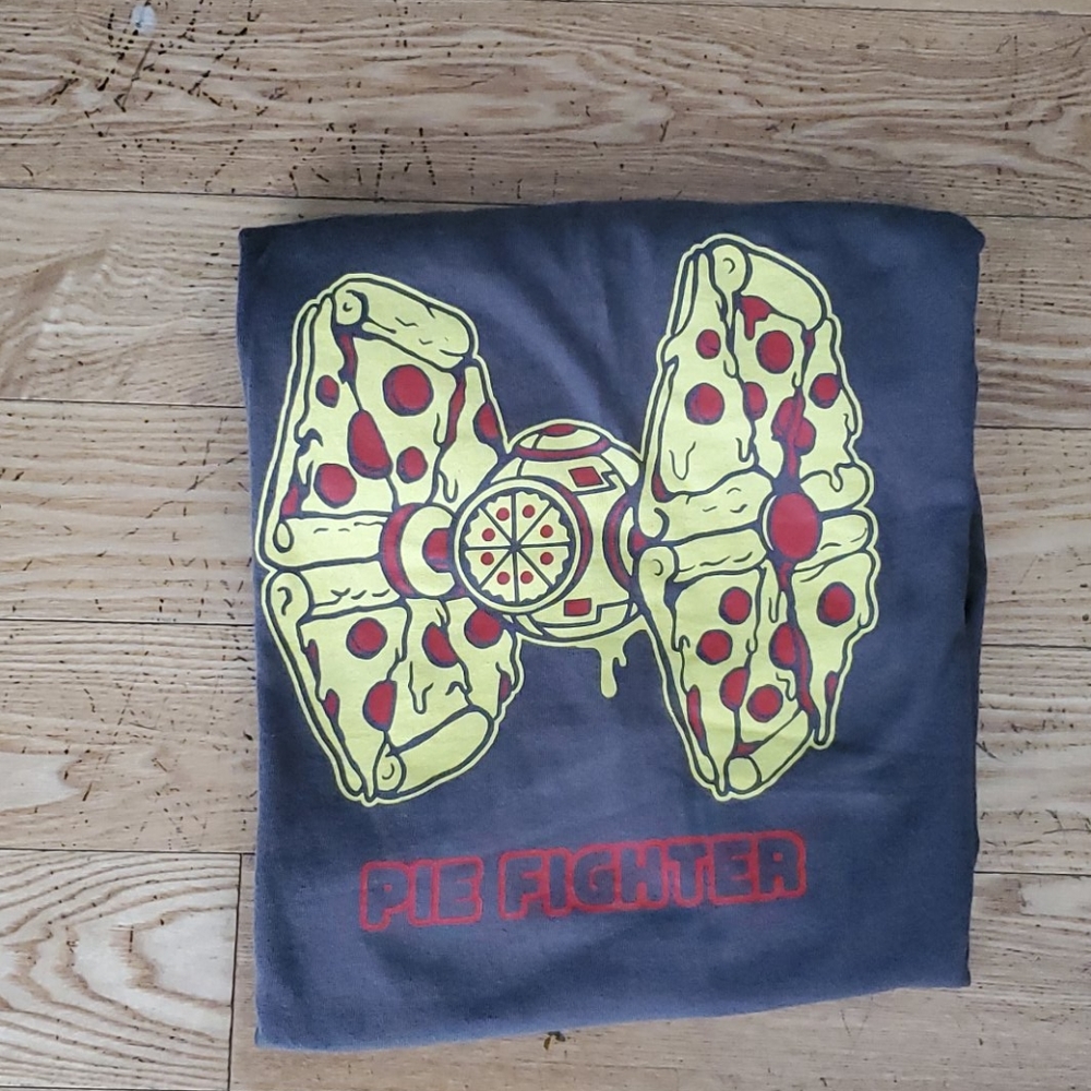 Grey Pie Fighter Star Wars Tshirt